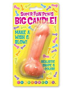 Super Fun Big Penis Candle - Flesh