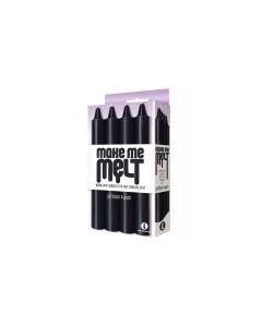 The 9's Make Me Melt Sensual Warm Drip Candles - Passionettes Pack of 3