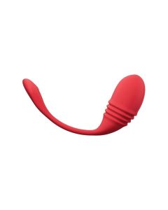 Lovense Vulse – Thrusting Vibrating Egg | App‑Controlled Motion & Power, Red