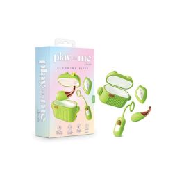 Blush Play with Me Blooming Bliss Remote Controlled Vibrating Kit - Green